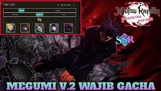 New Hero Update‼️Wajib Gacha Megumi V.2 Attacker Semi Support  Jujutsu Kaisen Phantom Parade