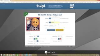 How to add Instagram widget to Blogspot