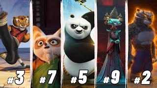 Ranking the Strongest Fighters in Kung Fu Panda