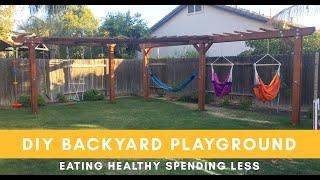 Backyard Playground | Pergola and Hammocks | PAID CASH