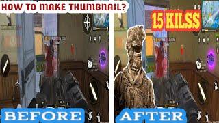 TUTORIAL: How to make thumbnail for your youtube videos? | Nonax Gaming