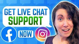 How to Reach Facebook & Instagram CUSTOMER SERVICE!