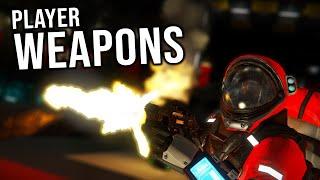 Space Engineers - Modern Character Weapons Mod!