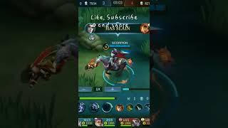 First time | Leomord | SCORPION #mobilelegend