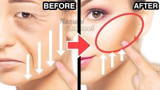 5Mins Facial Exercises To Get High CHEEKBONES  | Lift Up Saggy Cheeks & Jowls, Get Fuller Cheeks