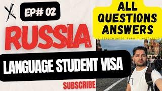 Russia Language Student Visa | Russia Study Visa 2024 | Russian language Study Visa 2024