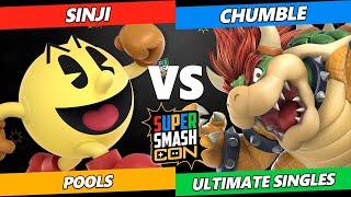 SSC 2022 - Sinji (Pac-man) Vs. Chumble (Bowser) Smash Ultimate Tournament