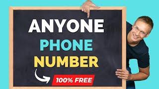 Find Anyone's Phone Number For Free | Get Phone Number