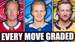 Grading the *BIGGEST* NHL Offseason Moves…