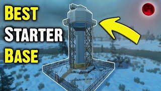 The Best Starter Base 7 Days To Die A18 - Water Tower Vs Blood Moon Horde