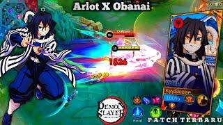 New Script Skin Arlot As Obanai Demon Slayer No Password | Mobile Legends