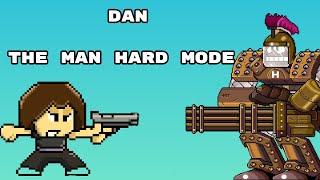 DAN THE MAN HARD MODE ALL BOSSES  (Full game) (Dan the Man hardmode ending) (dan the man final boss)