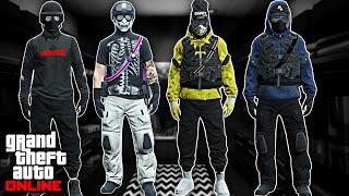 GTA 5 ONLINE EASY MULTIPLE MODDED OUTFITS WITH GLITCHED VESTS, BELTS, JOGGERS! (NO TRANSFER NEEDED)