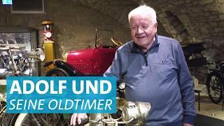 83 und leidenschaftlicher Sammler – Adolf und seine Motorräder