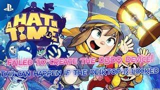 A hat in time - Failed to create the D3D9 Device!