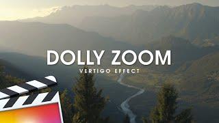 Dolly Zoom (Vertigo) Effect in Final Cut Pro X