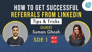 How to crack SDE interview at Navi | How to get successful referrals | LinkedIn tips and tricks