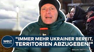 PUTINS KRIEG: Kriegsmüde Ukrainer! "Bemerkenswert!" Bereitschaft zu Zugeständnissen an Russland!