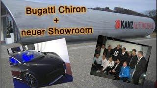 Bugatti Chiron bei Kanz - neuer Showroom