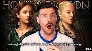 First Time Watching HOUSE OF THE DRAGON Season 1!! *EP4-6 Reaction*