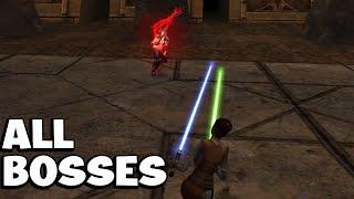 Star Wars Jedi Knight: Jedi Academy【ALL BOSSES】