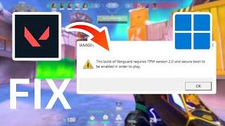 How to Fix Valorant VAN 9003 & Secure Boot | Enable TPM 2.0 in Windows 11/10