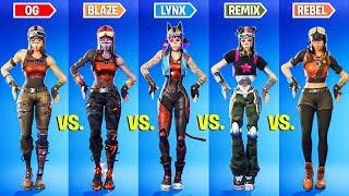 Fortnite Dances: ALL RENEGADE RAIDER SKINS