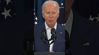 President Joe Biden reacts to shooting at Trump rally