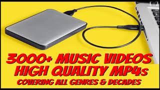 3000+ Music Videos MP4 80S 90S MTV DJ VJ