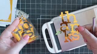 Foiling Die Cuts With The Go Press N Foil Machine by Couture Creations