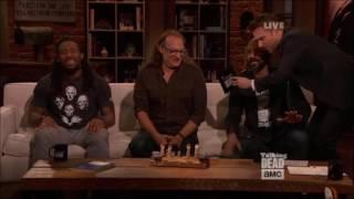 Talking Dead - Khary Payton & football