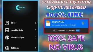 [VIRUS FREE] New Roblox Executor Mobile Cryptic Released  | 100% Working and 100% UNC Score