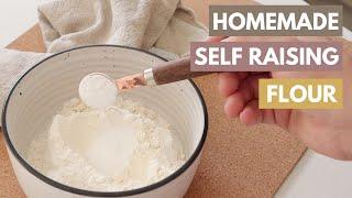 HOW TO MAKE SELF RAISING FLOUR AT HOME