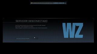 RESOLVIDO COD: WARZONE SERVIDOR DESCONECTADO