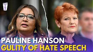 How Pauline Hanson was found guilty of hate speech | The Daily Aus