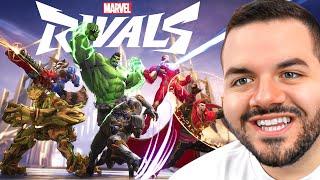 LIVE - MARVEL RIVALS NOOB PLAYS FOR THE FIRST TIME!