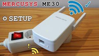 TP-Link Mercusys ME30 Wi-Fi extender • Unboxing, installation, configuration and test