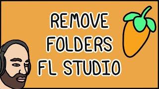 FL Studio Browser - delete folders 