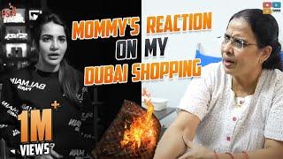 She burnt my bag  || Mommy's Reaction on my Dubai Shopping || Ashu Reddy ||