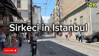 Walk with me in Istanbul  - Sirkeci - Eminonu - guide  14 July 2024