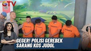 Polisi Gerebek Kos Sarang Judi Online di Makassar - BIM 18/11