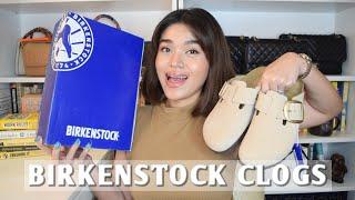 BIRKENSTOCK BOSTON CLOGS (BIG BUCKLE) UNBOXING & FIRST IMPRESSIONS REVIEW