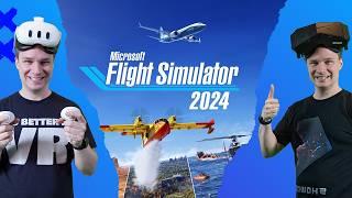 Microsoft Flight Simulator 2024 - Virtual Reality Gameplay und VR-Brillen Empfehlung