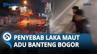 PENYEBAB Laka Maut ADU BANTENG Motor di Cibungbulang Bogor yang Sebabkan 1 Orang Tewas