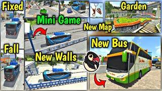 Full New Features & Details! New Update 4.1.2 in Bus Simulator Indonesia by Maleo | Bus Gameplay