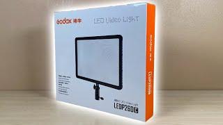 GODOX LEDP260C Video Light Unboxing