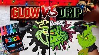 Try these drawing stylesGLOW EFFECT &DRIP EFFECT on THE GRINCH