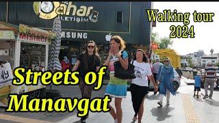 Manavgat Antalya Türkiye | Street walk Manavgat ANTALYA Side Turkey 2024