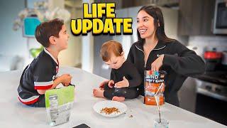 LIFE UPDATE | Kades milestones, moving, diet, cooking, special events