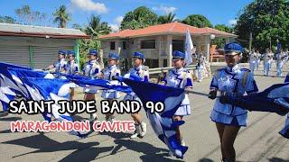 SAINT JUDE BAND 90 MARAGONDON CAVITE|BAILEN TOWN FIESTA MARCHING BAND PARADE 2023